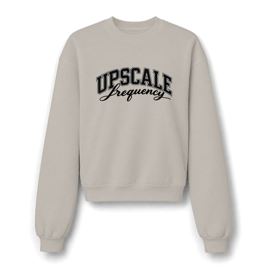 Upscale Frequency Women's Fleece Crewneck Sweatshirt
