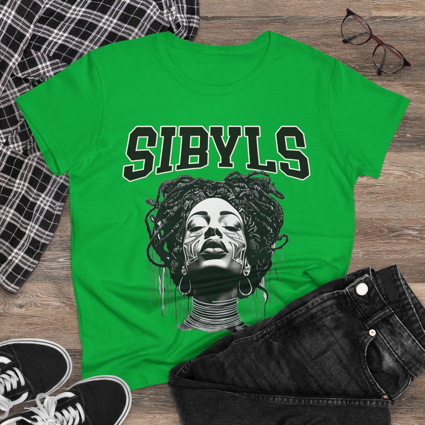 SIBYLS Women's Graphic Tee - Empowering Design for Everyday Wear