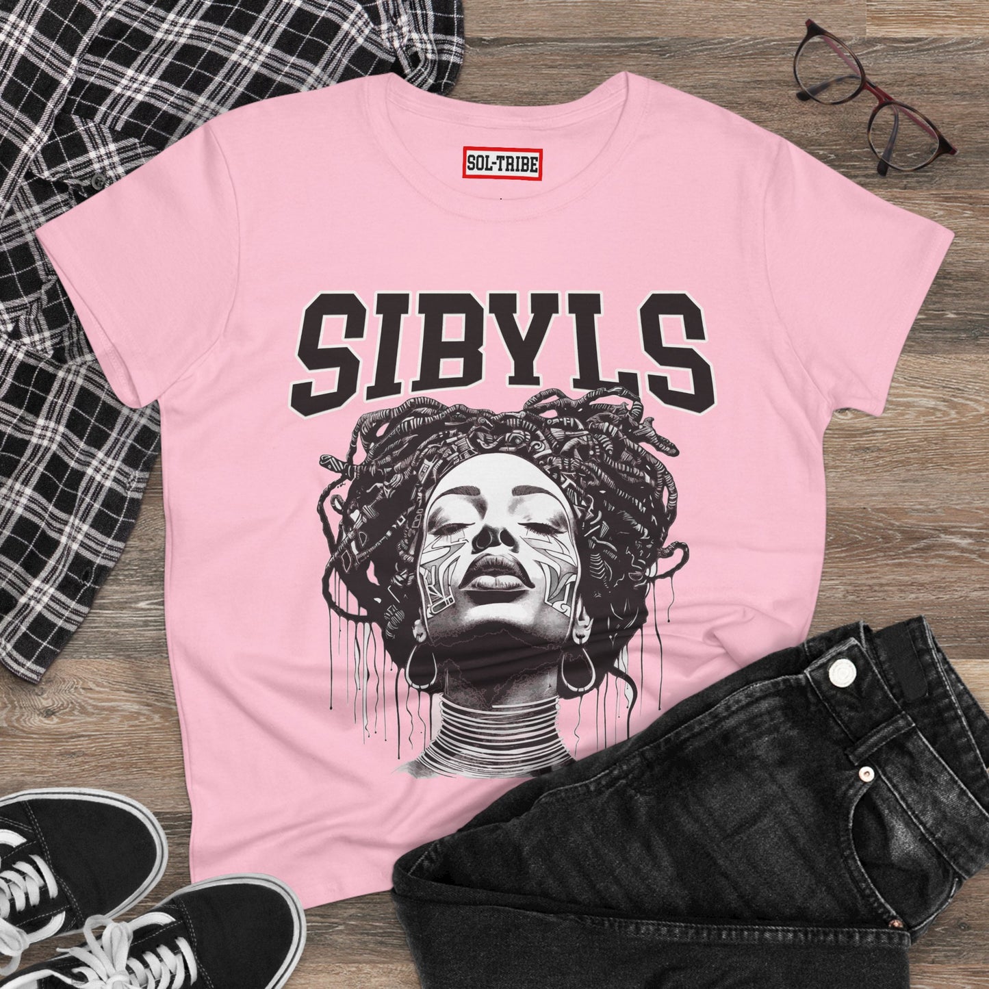 SIBYLS Women's Graphic Tee - Empowering Design for Everyday Wear
