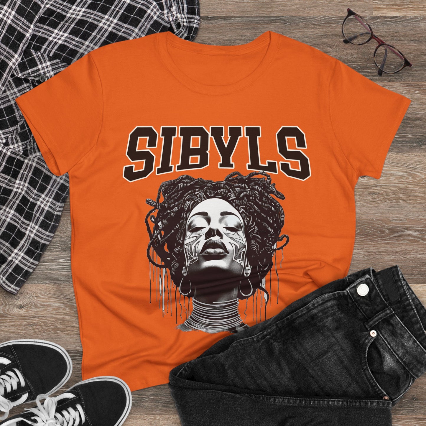 SIBYLS Women's Graphic Tee - Empowering Design for Everyday Wear