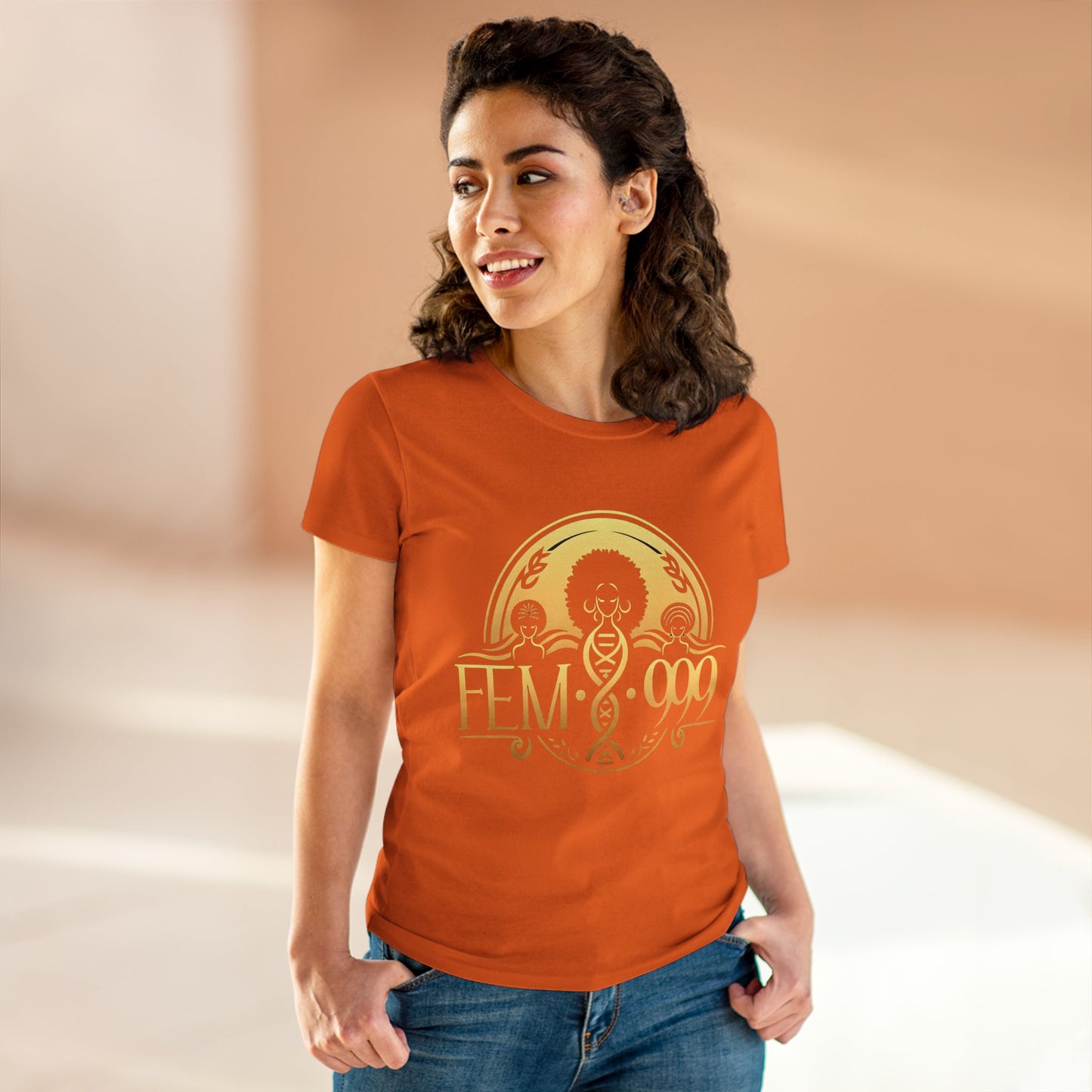 FEMI-999 SEAL Women's Midweight Cotton Tee