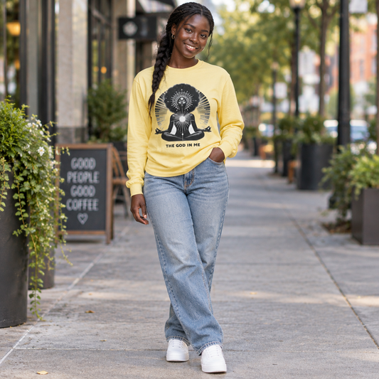 God in me Graphic Long Sleeve Tee