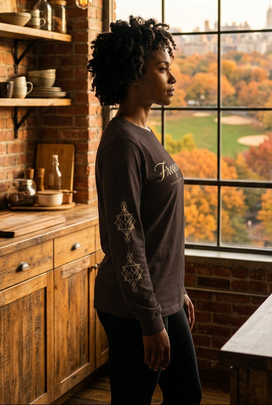 Frequency Graphic Long Sleeve Tee
