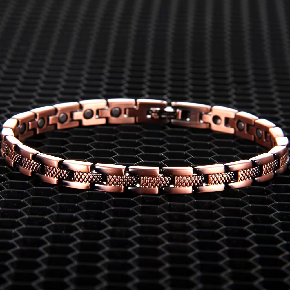 Magnetic Copper Anklet