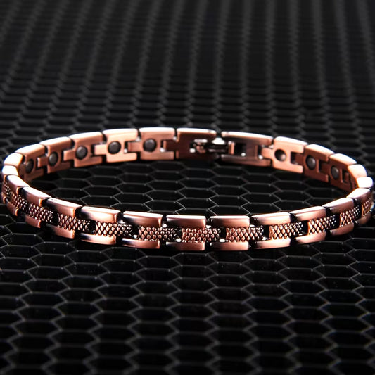 Magnetic Copper Anklets (In-stock)