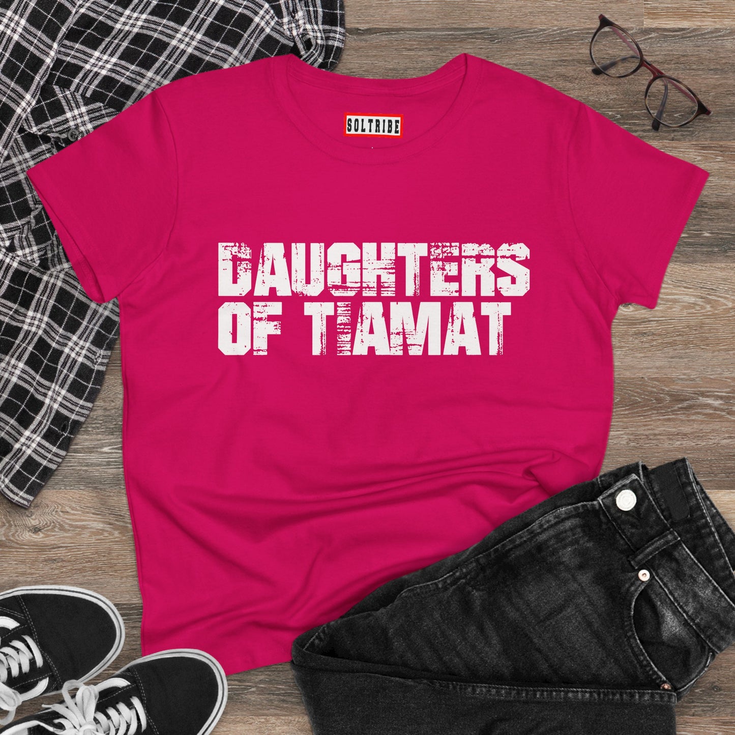 DAUGHTERS OF TIAMAT Women's Midweight Cotton Tee