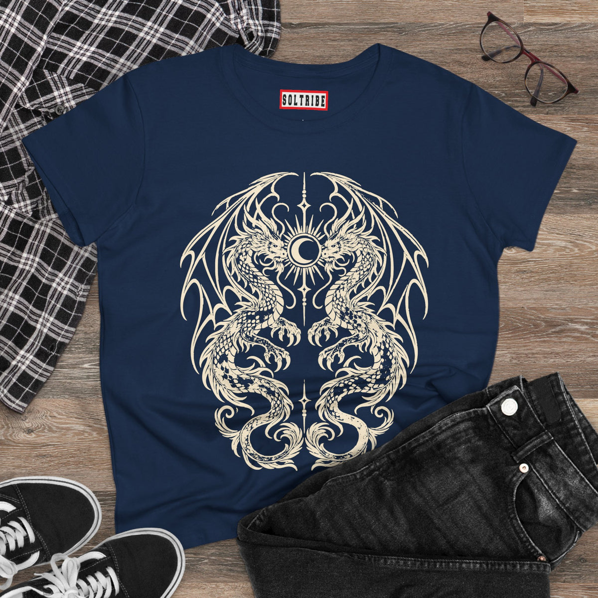 Sacred Twin Dragons T-Shirt