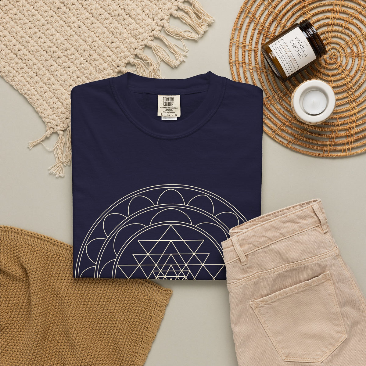 Sacred Geometry Mandala T-Shirt