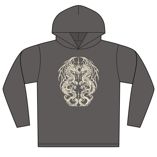 Sacred Double Dragon Pullover Hoodie