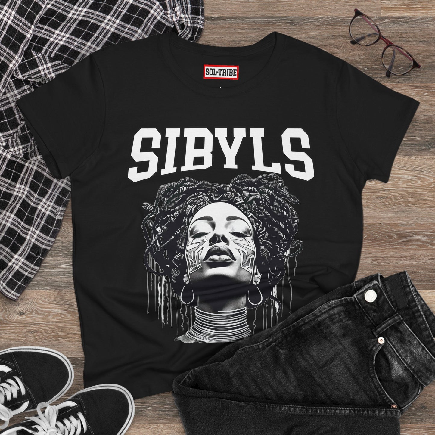 SIBYLS Women's Graphic Tee - Empowering Design for Everyday Wear