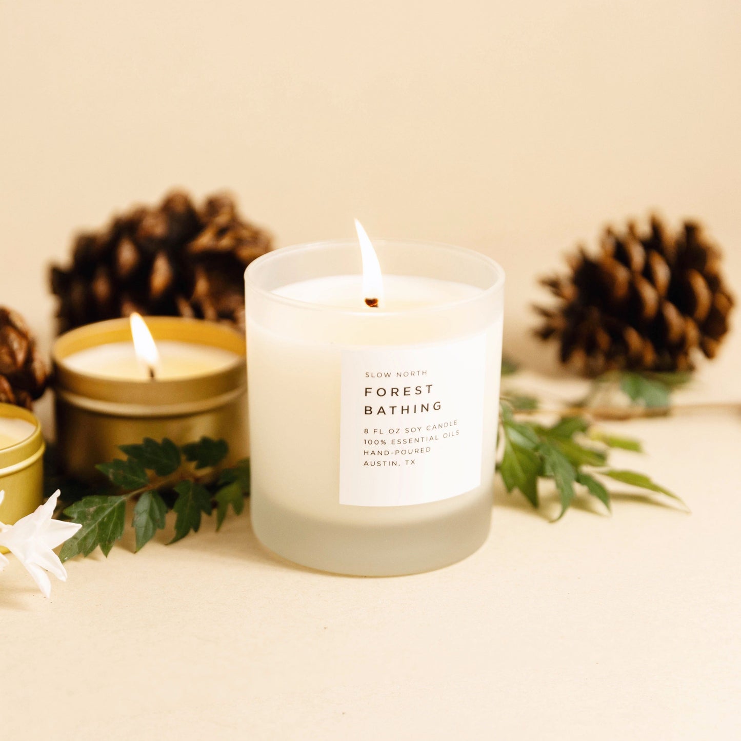 Forest Bathing - Signature Candle (Fir + Pine + Patchouli)