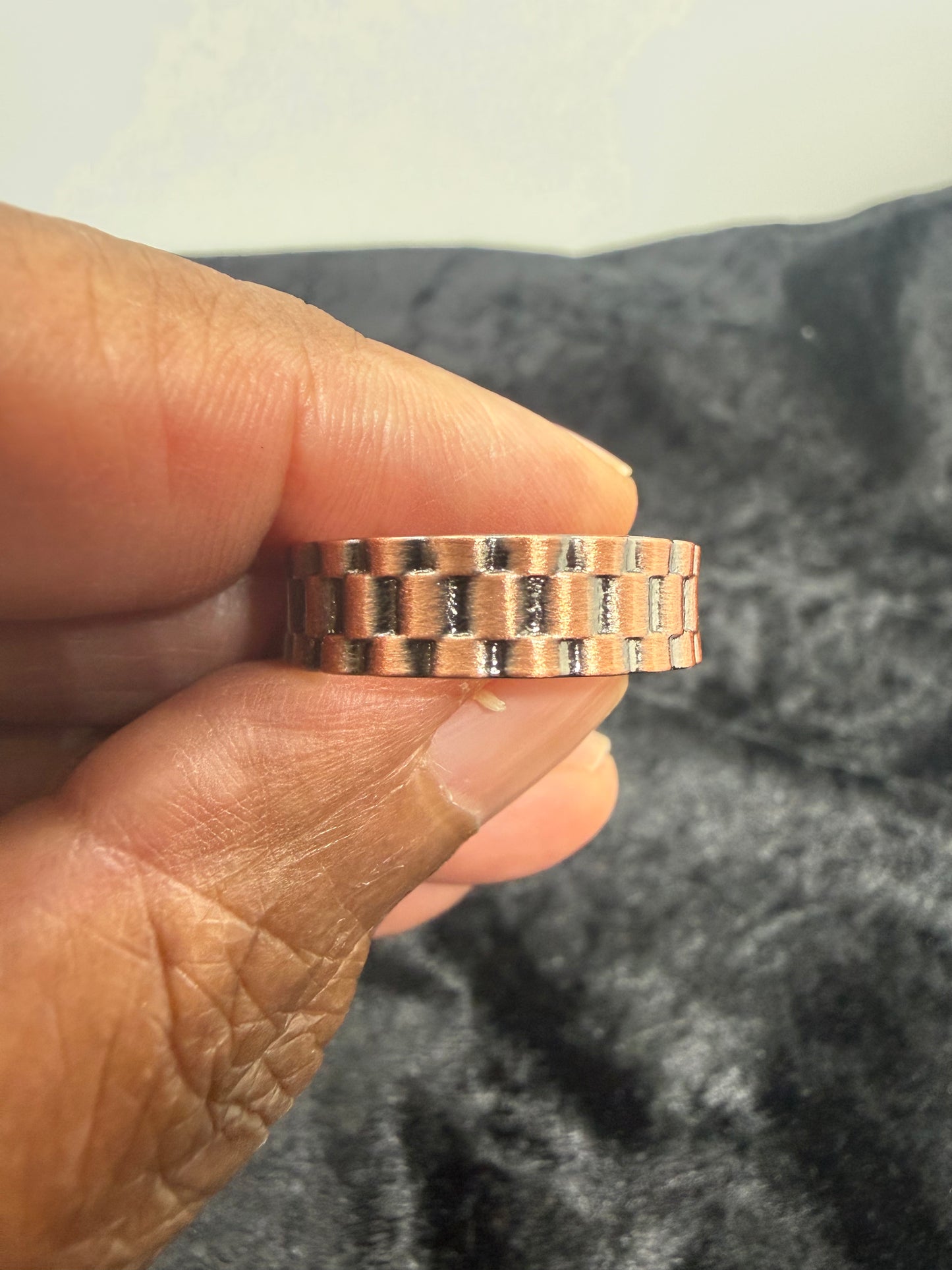 Sacred Weave Pure Copper Adjustable Magnetic Ring