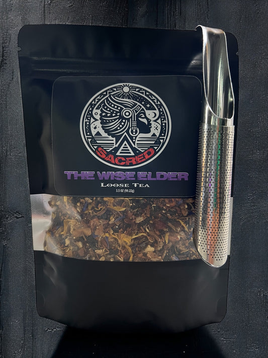The Wise Elder Lotus Blend w/Wand 🌿🍵✨