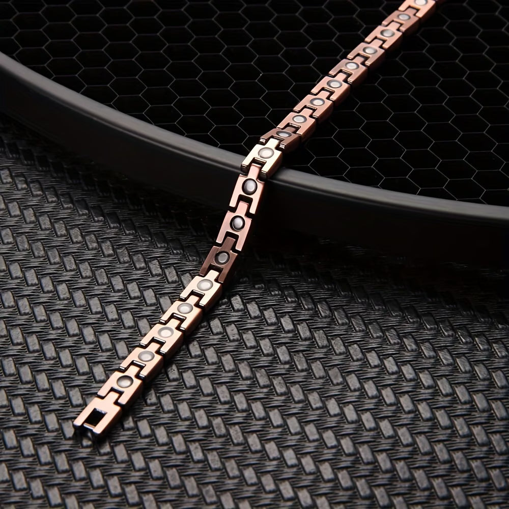 Magnetic Copper Anklet