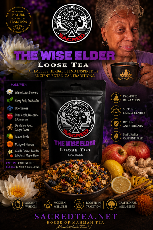 THE WISE ELDER w/Edlerberries and White Lotus Flowers🌿✨