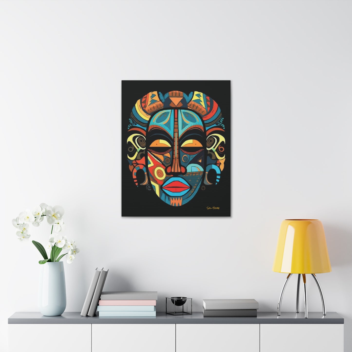 TRIBAL MASK 2 Canvas