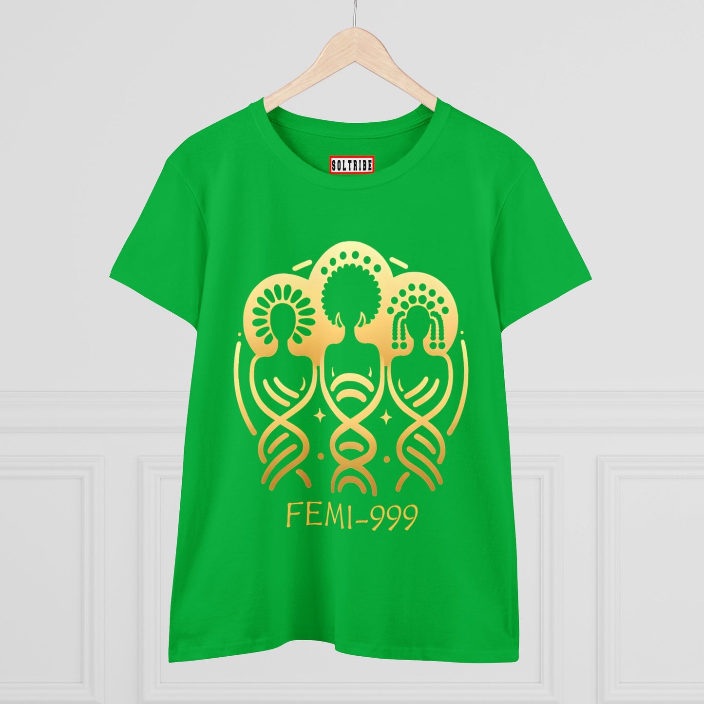 FEMI-999 Women's Midweight Cotton Tee