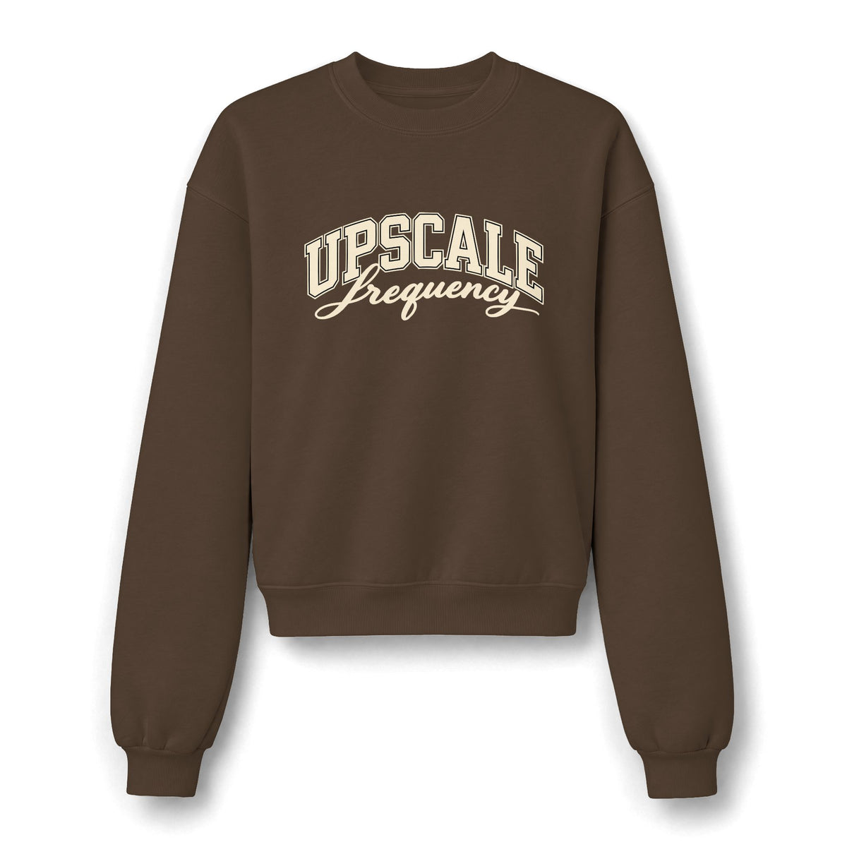 Upscale Frequency Women's Fleece Crewneck Sweatshirt