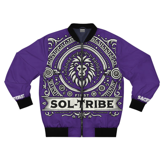 SOL TRIBE SEAL Bomber Jacket (PURPLE)