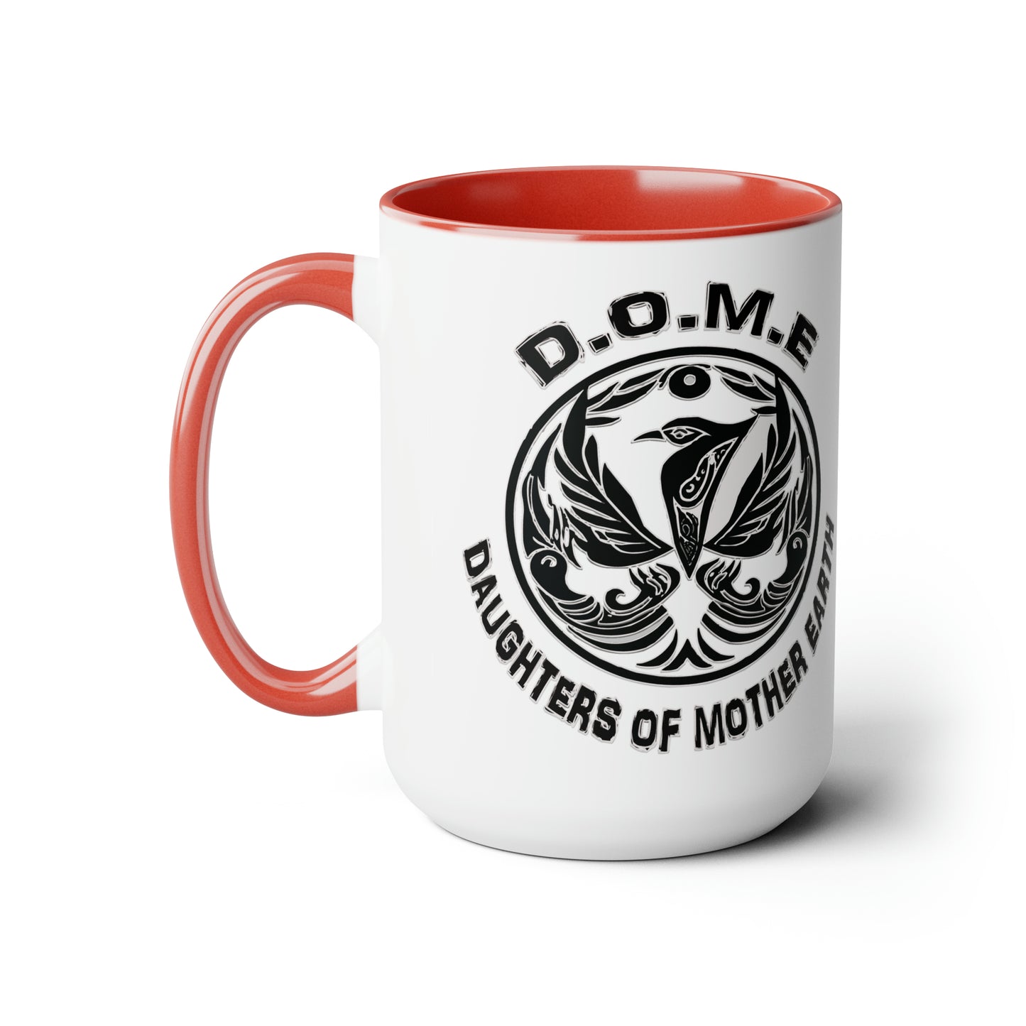 D.O.M.E Two-Tone Coffee Mugs, 15oz