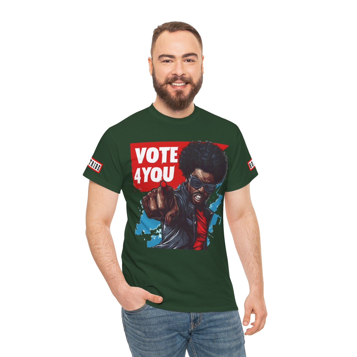 VOTE 4 YOUT T-SHIRT (bro man)