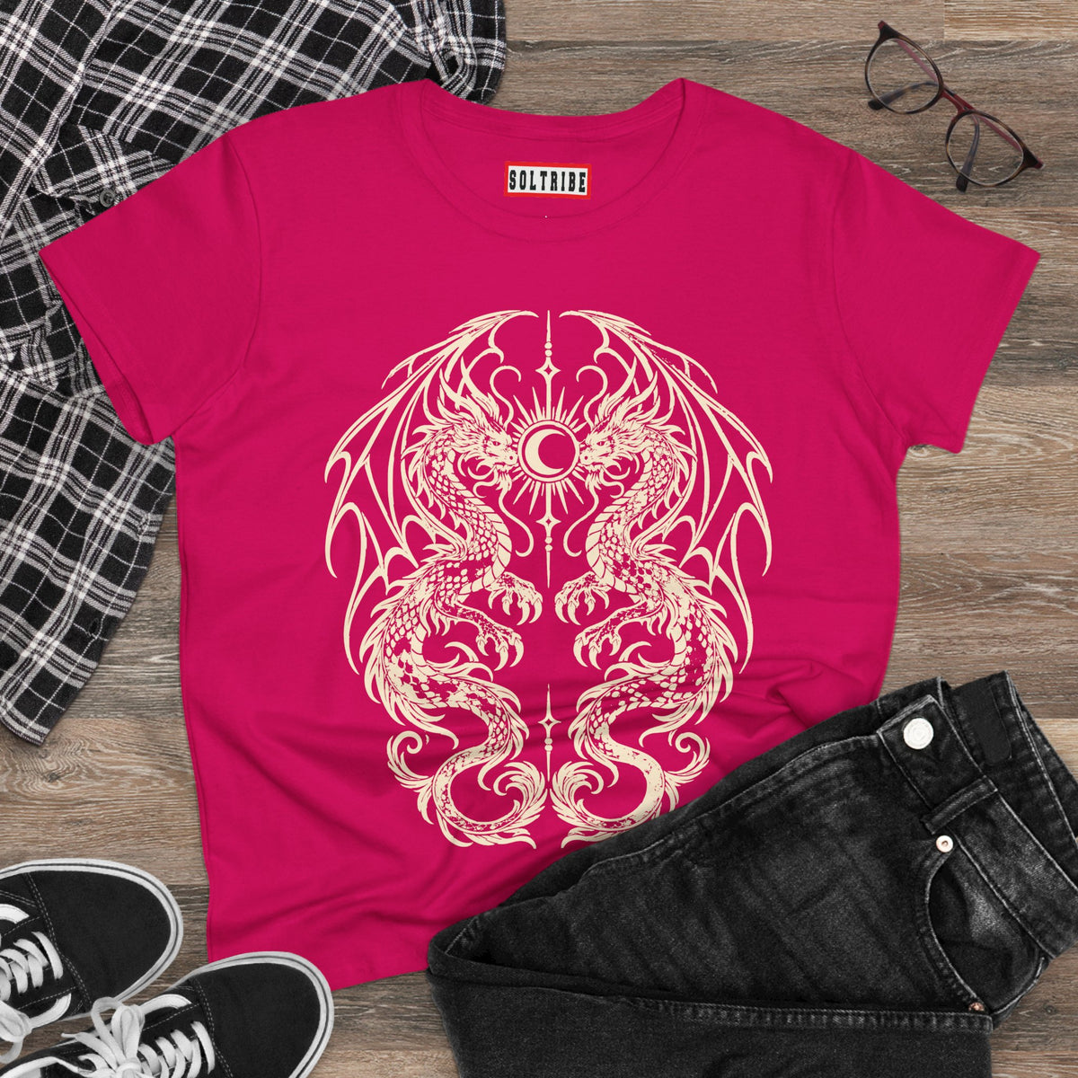 Sacred Twin Dragons T-Shirt