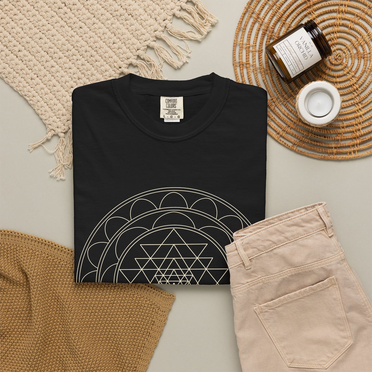 Sacred Geometry Mandala T-Shirt