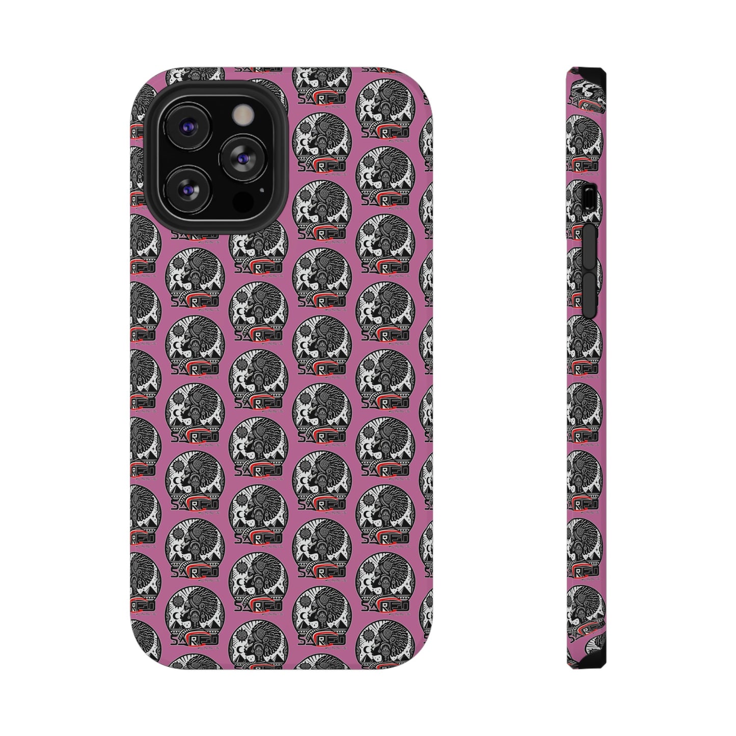 Sacred Tea Impact-Resistant Phone Cases (PINK)