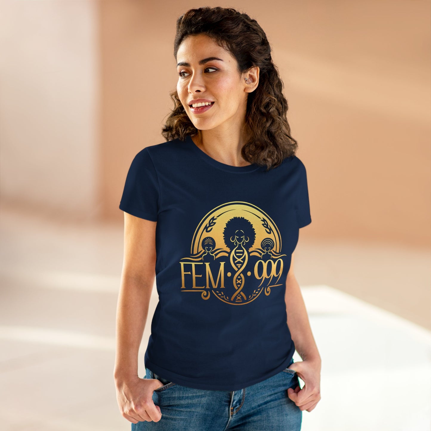 FEMI-999 SEAL Women's Midweight Cotton Tee