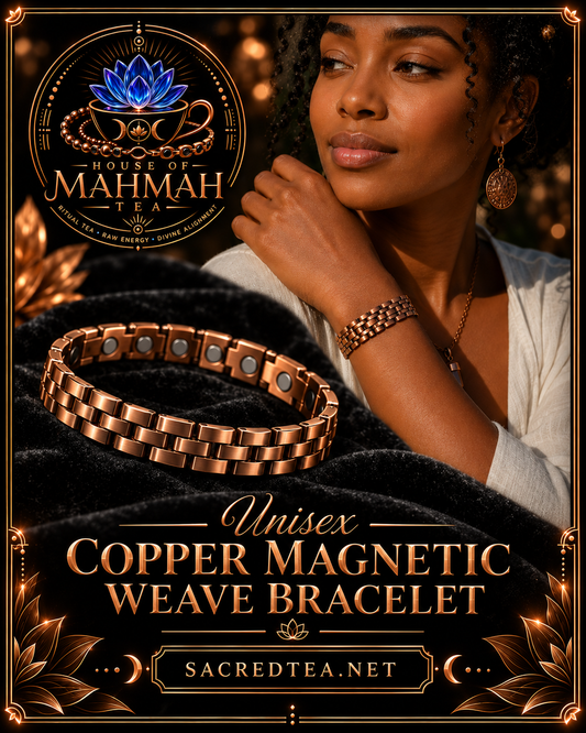 Unisex Copper Magnetic Weave Bracelet — House of MahMah Tea signature product card