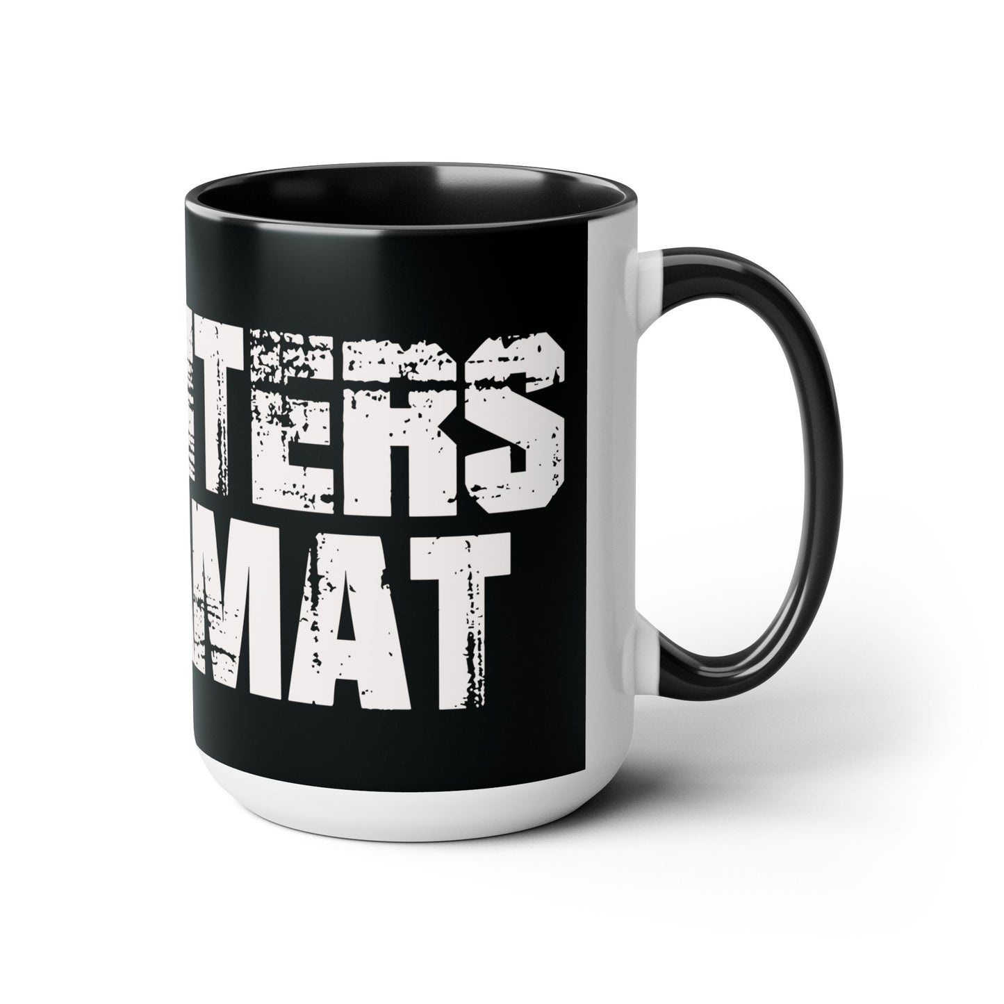 TIAMAT Two-Tone Coffee Mugs, 15oz