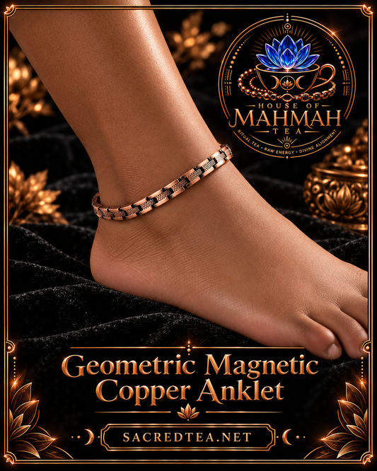 Geometric Magnetic Copper Anklet — House of MahMah Tea signature product card