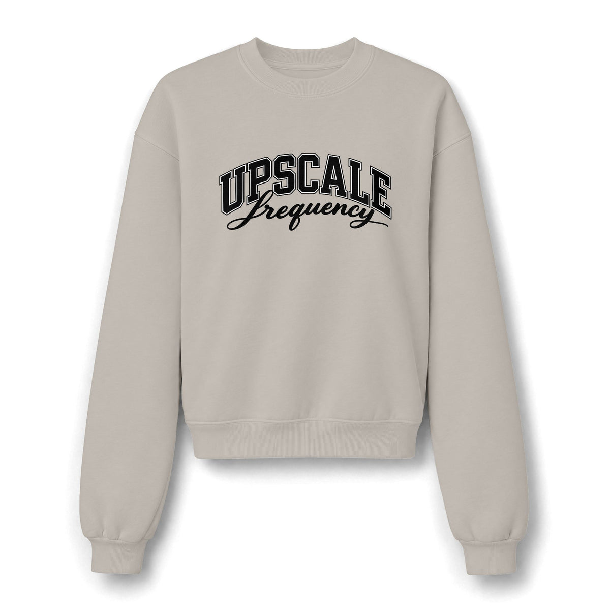 Upscale Frequency Women's Fleece Crewneck Sweatshirt