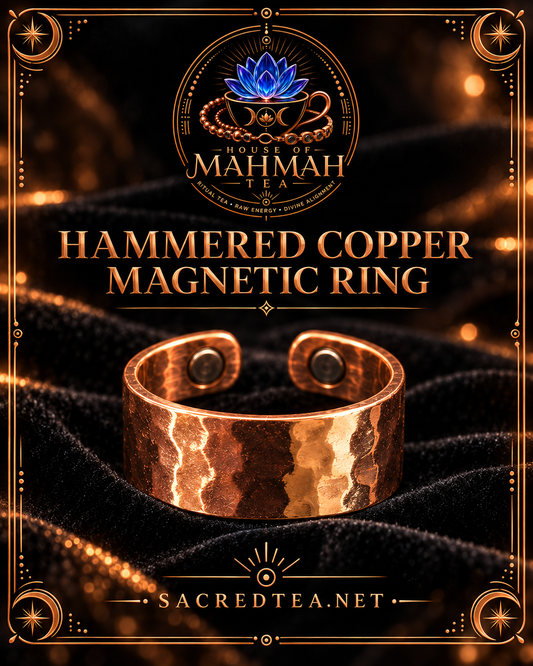 Hammered Copper Magnetic Ring — House of MahMah Tea signature product card
