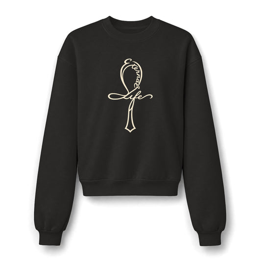 Women's Ankh Fleece Crewneck Sweatshirt
