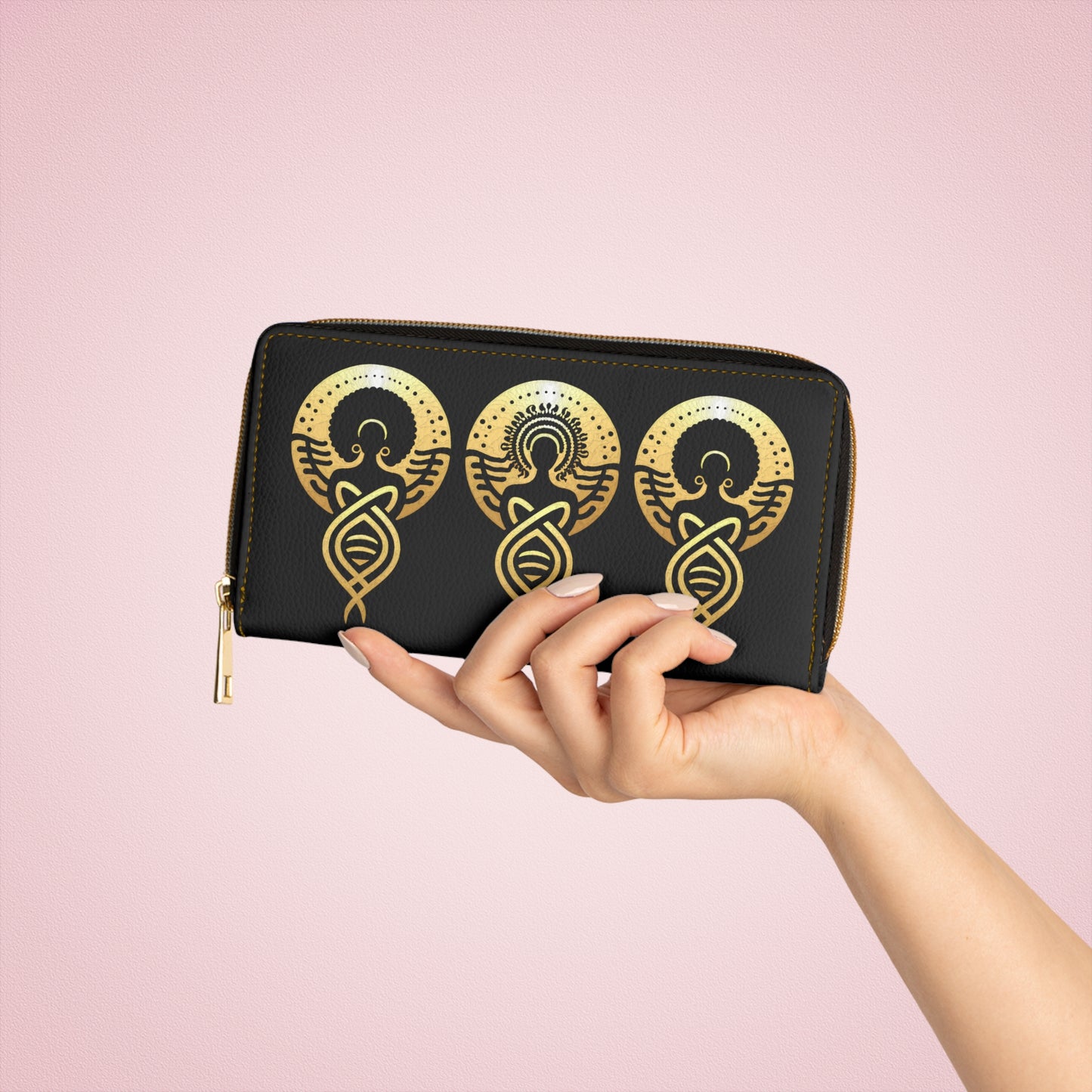 DIVINE FEMI-9 Zipper Wallet