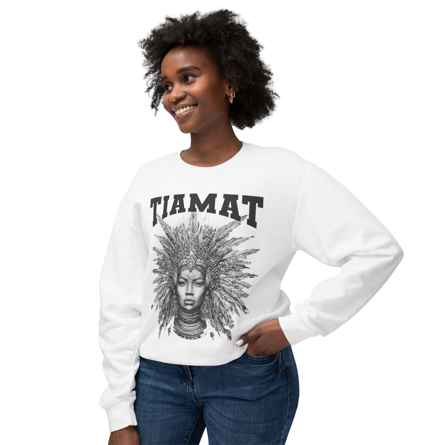 Tiamat Rising Crewneck Sweatshirt — 'Her Daughters Have Awakened'