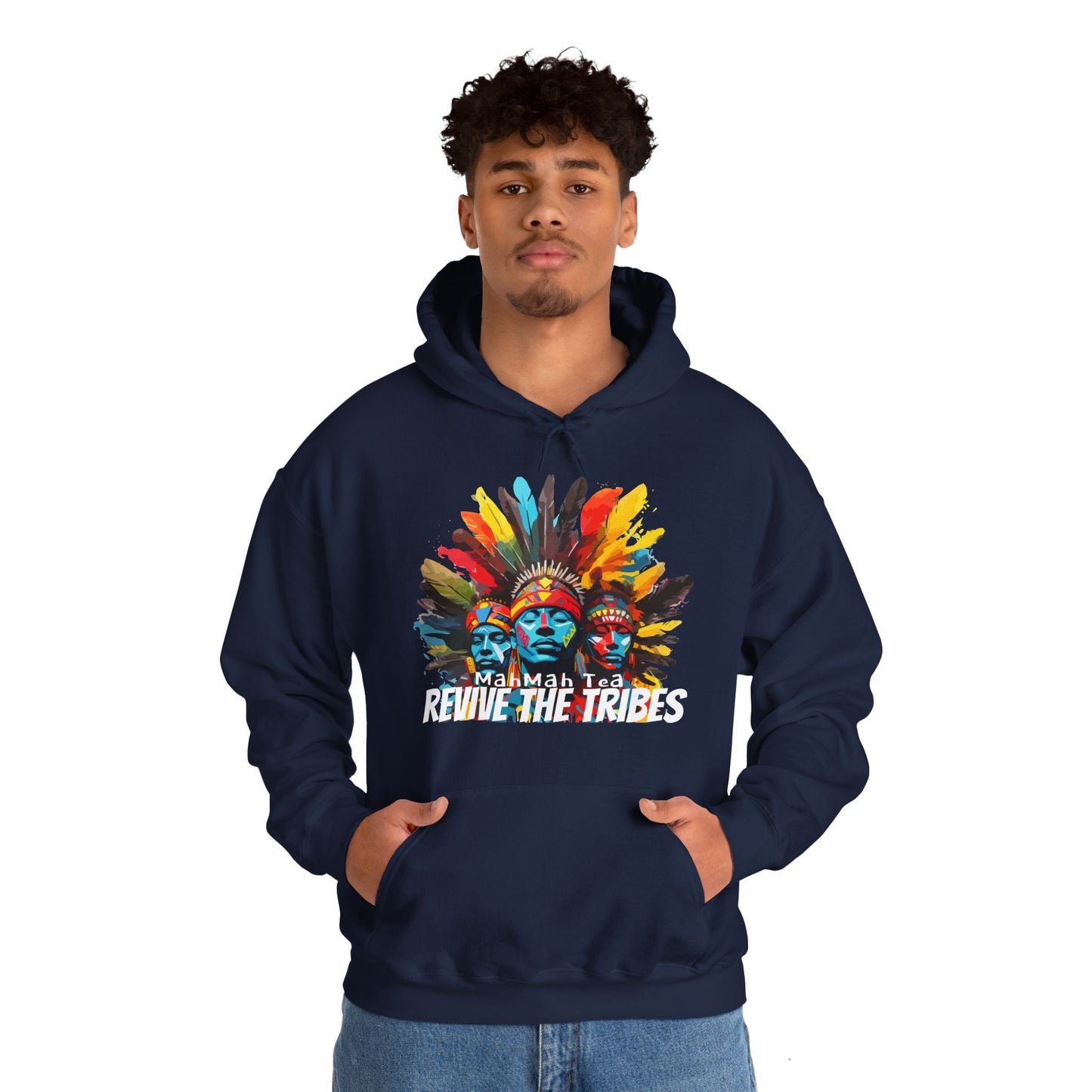 REVIVE THE TRIBES  Hooded Sweatshirt (unisex)