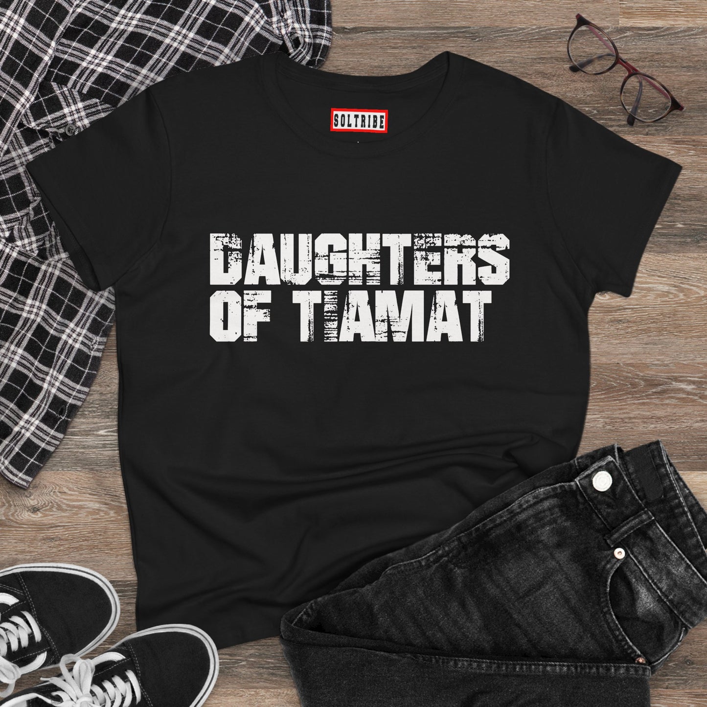 DAUGHTERS OF TIAMAT Women's Midweight Cotton Tee