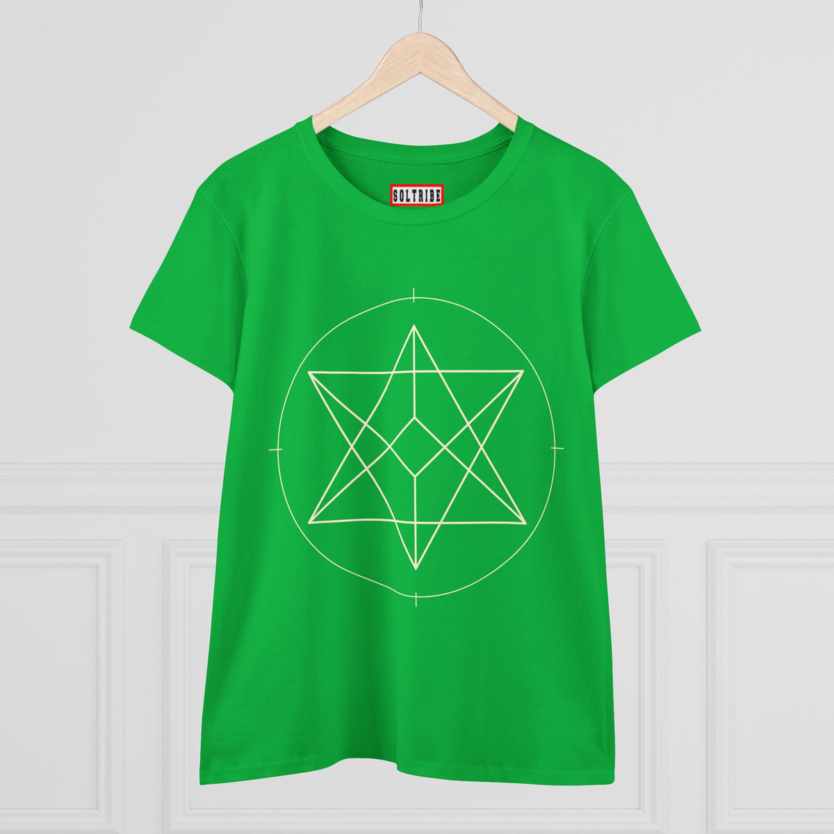 Women's Sacred Geometry Merkaba T-Shirt