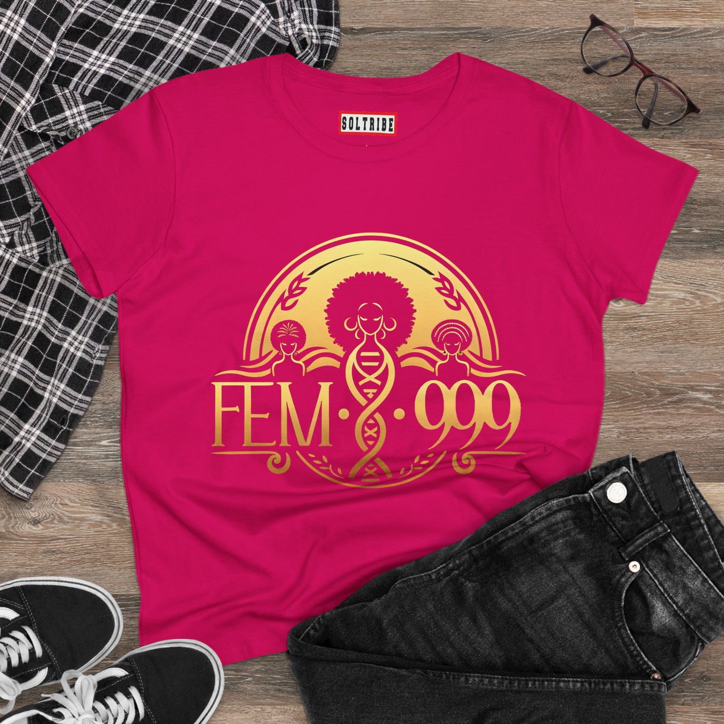 FEMI-999 SEAL Women's Midweight Cotton Tee