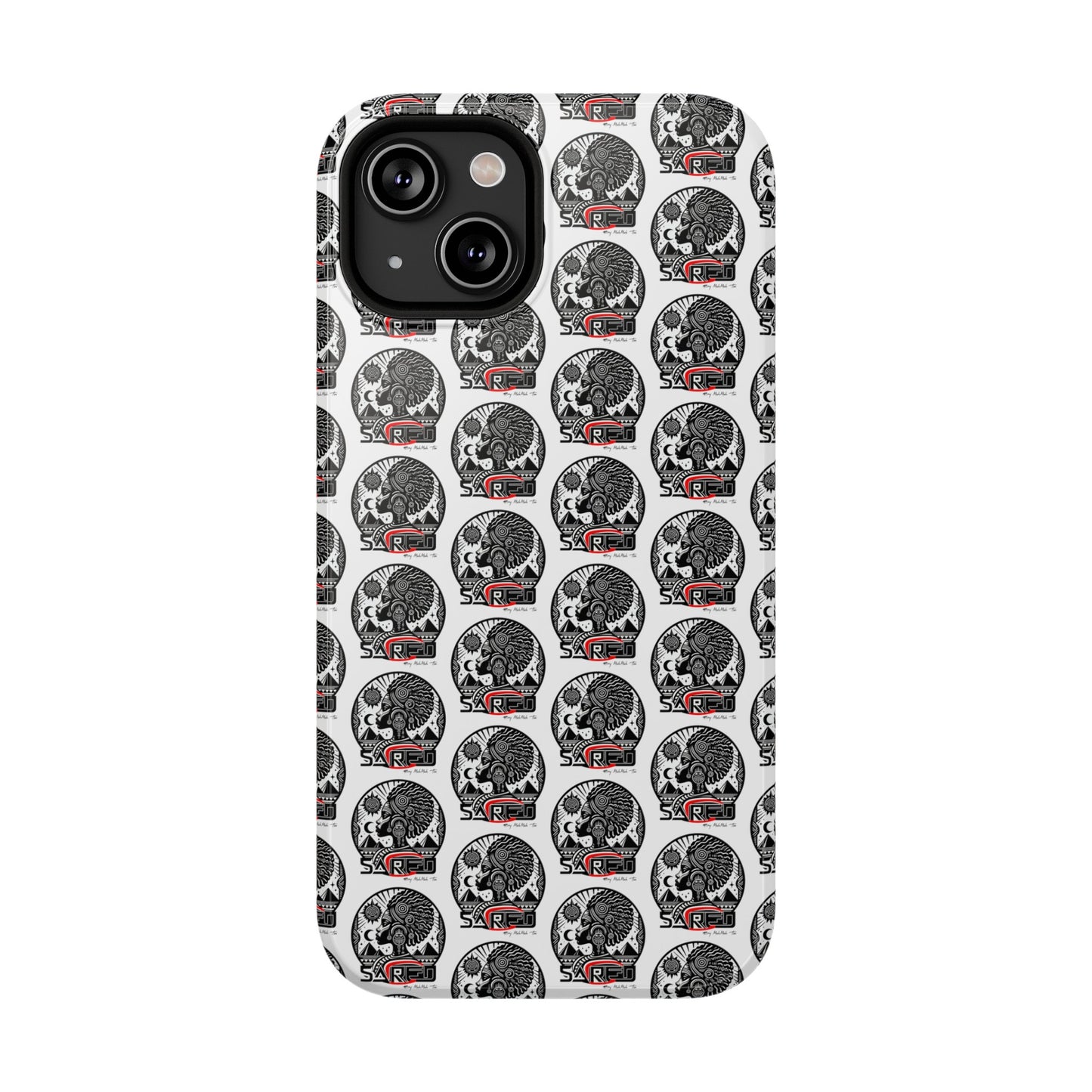 Sacred Tea Impact-Resistant Phone Cases (white)