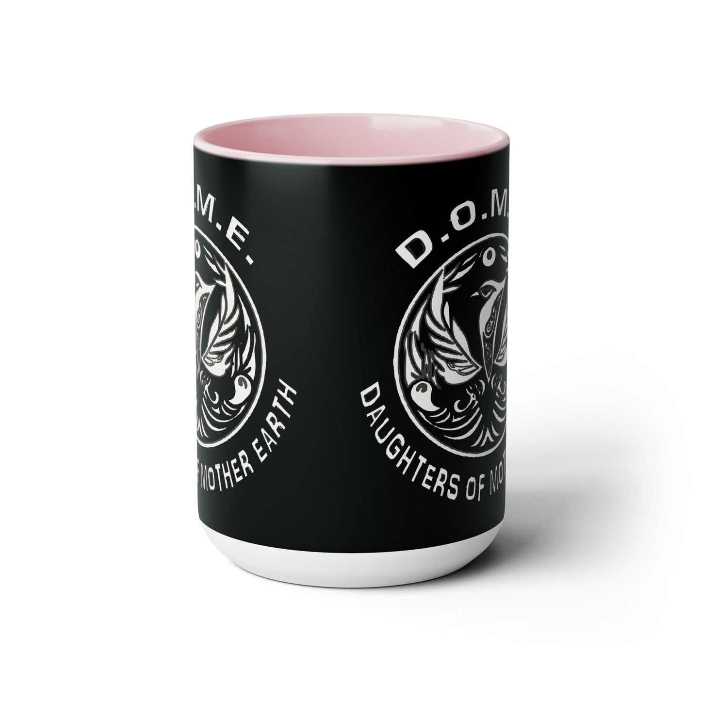 D.O.M.E Two-Tone Coffee Mugs, 15oz