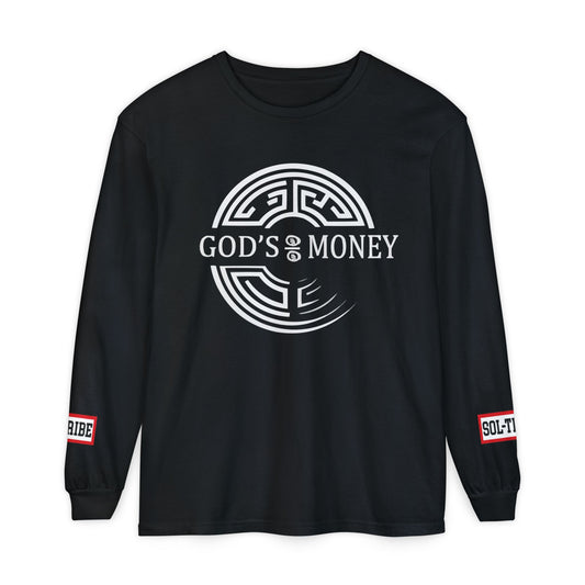 GODS MONEY SEAL Long Sleeve Tee