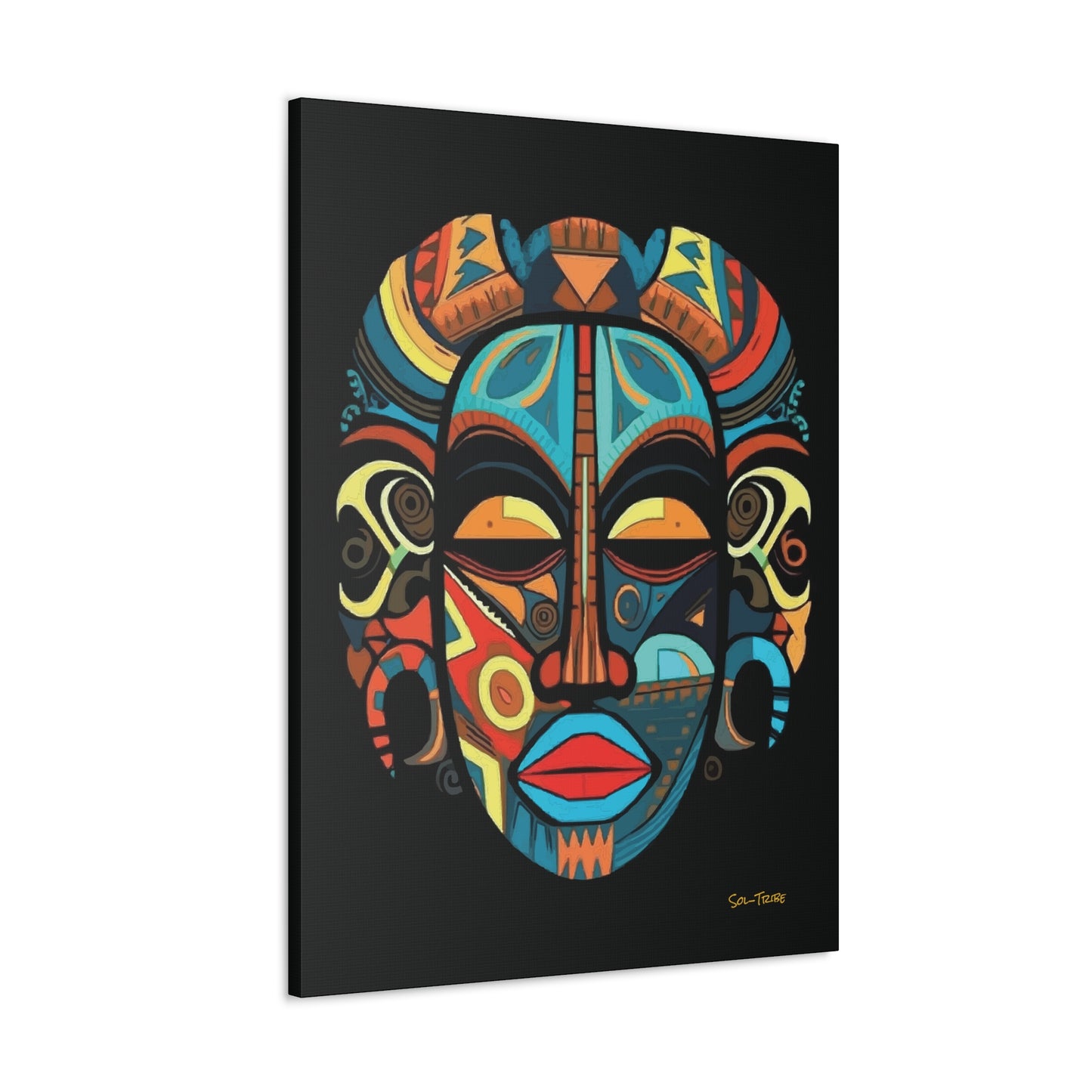 TRIBAL MASK 2 Canvas