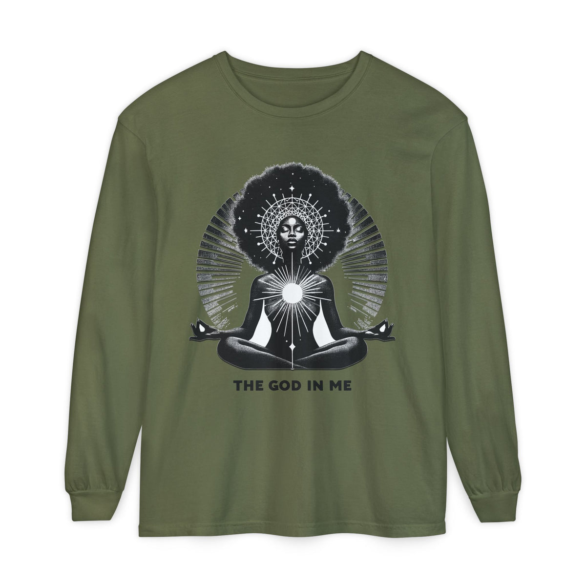 God in me Graphic Long Sleeve Tee