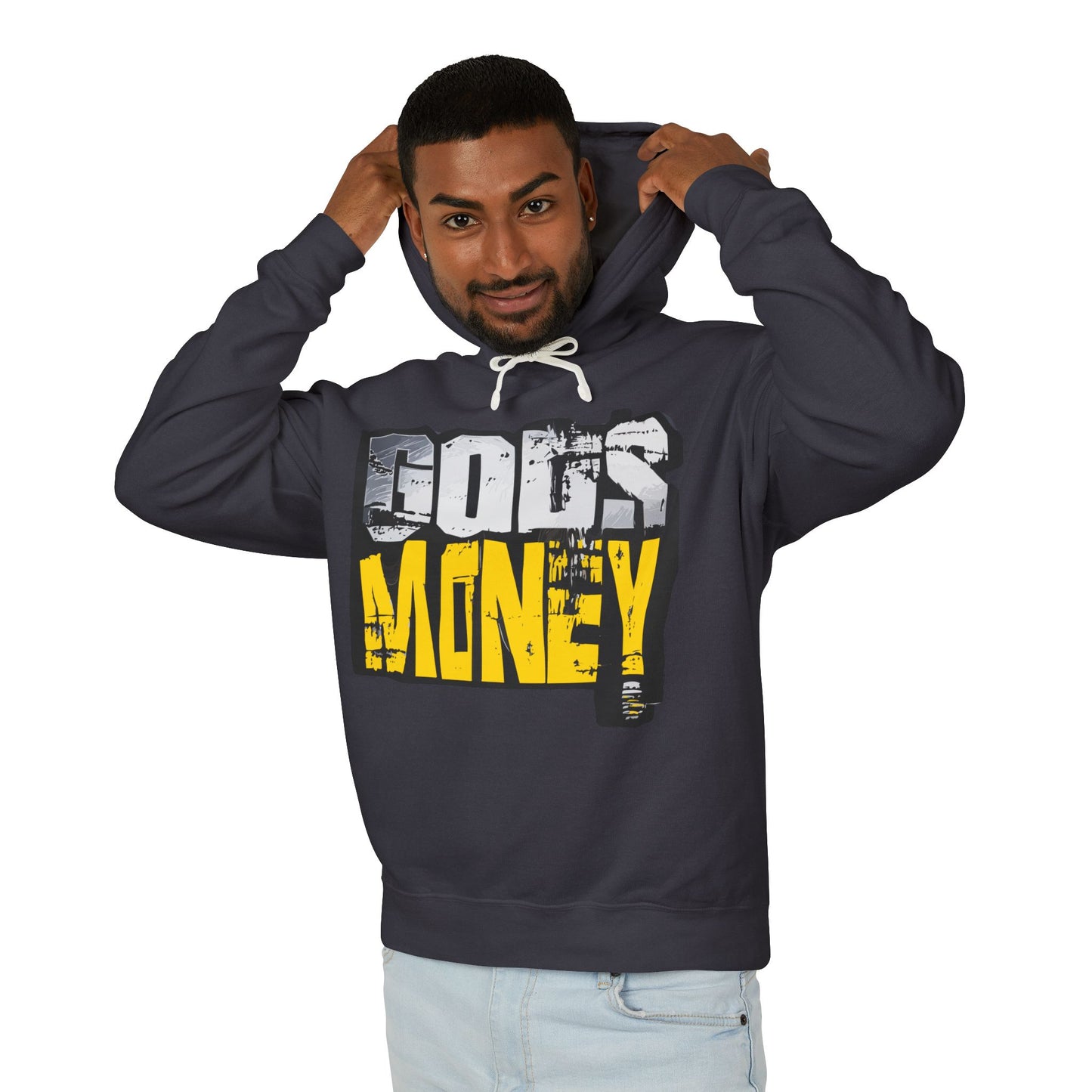 GODS MONEY SILVER AND GOLD High Frequency Vibrational Sweatshirt
