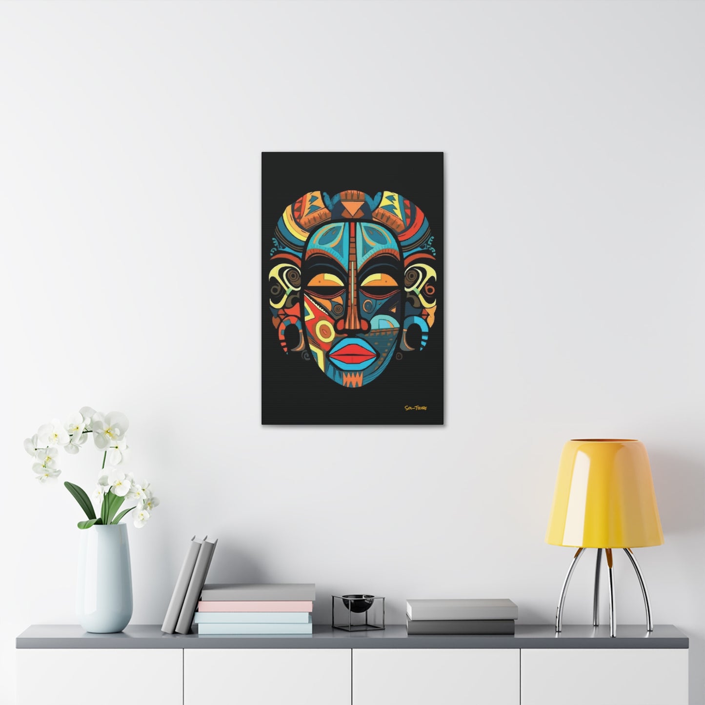 TRIBAL MASK 2 Canvas