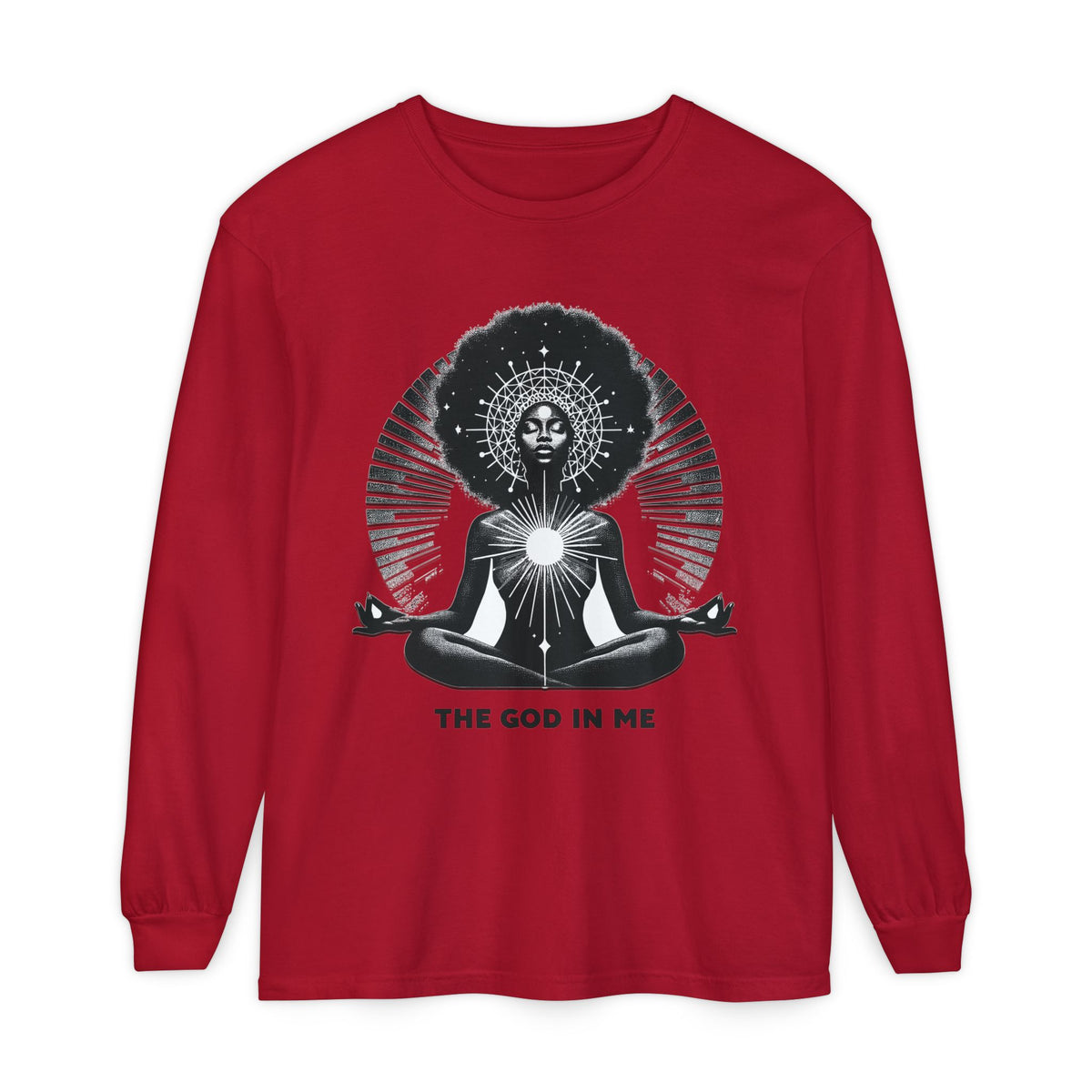 God in me Graphic Long Sleeve Tee