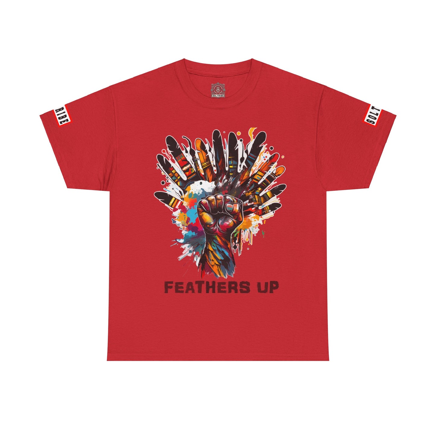 FEATHERS UP! T-SHIRT